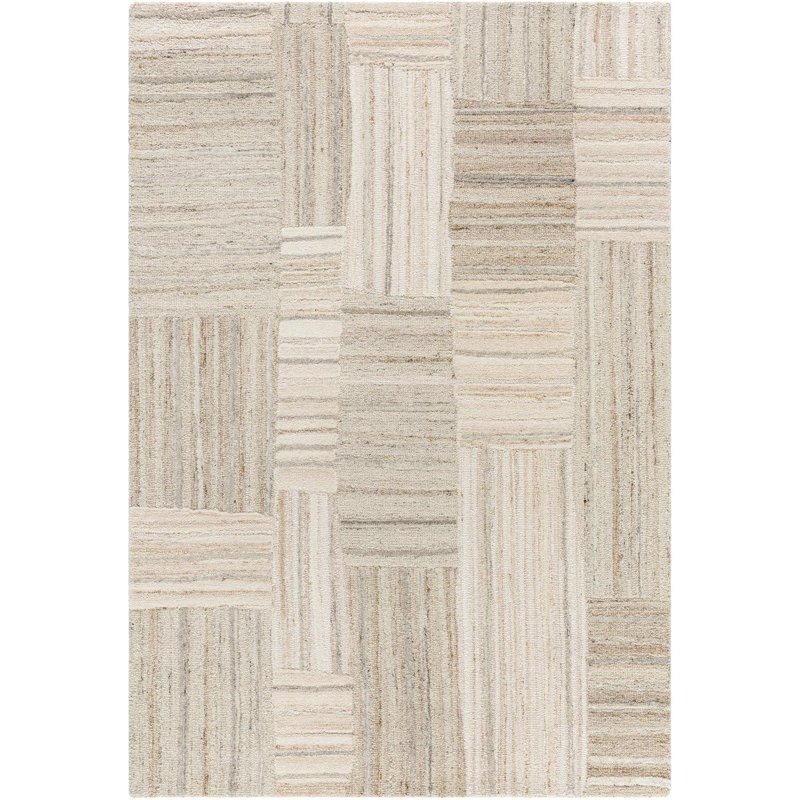 Cecili Handmade Area Rug, Rectangle 5' x 7'6"