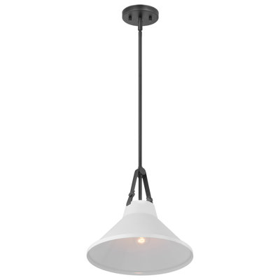 Luminaire suspendu conique 1 lumière
