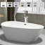 Baignoire autoportante en acrylique-84354363-85605696