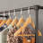 Aarjav 37.4'' Rolling Wall Mounted Clothes Rack