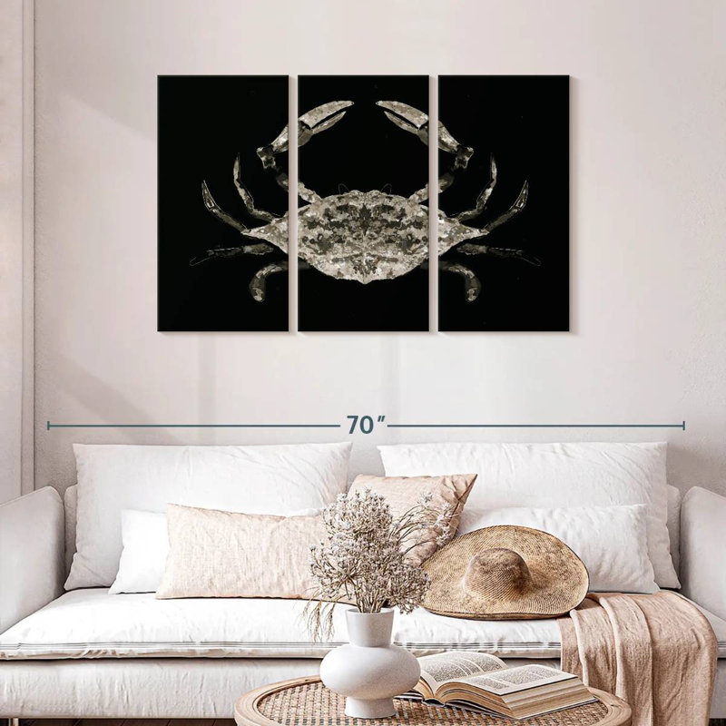 Crabe côtier Brampt I, H 28 po x l 45 po