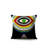 Evil Eye  Square Throw Pillow-124066106