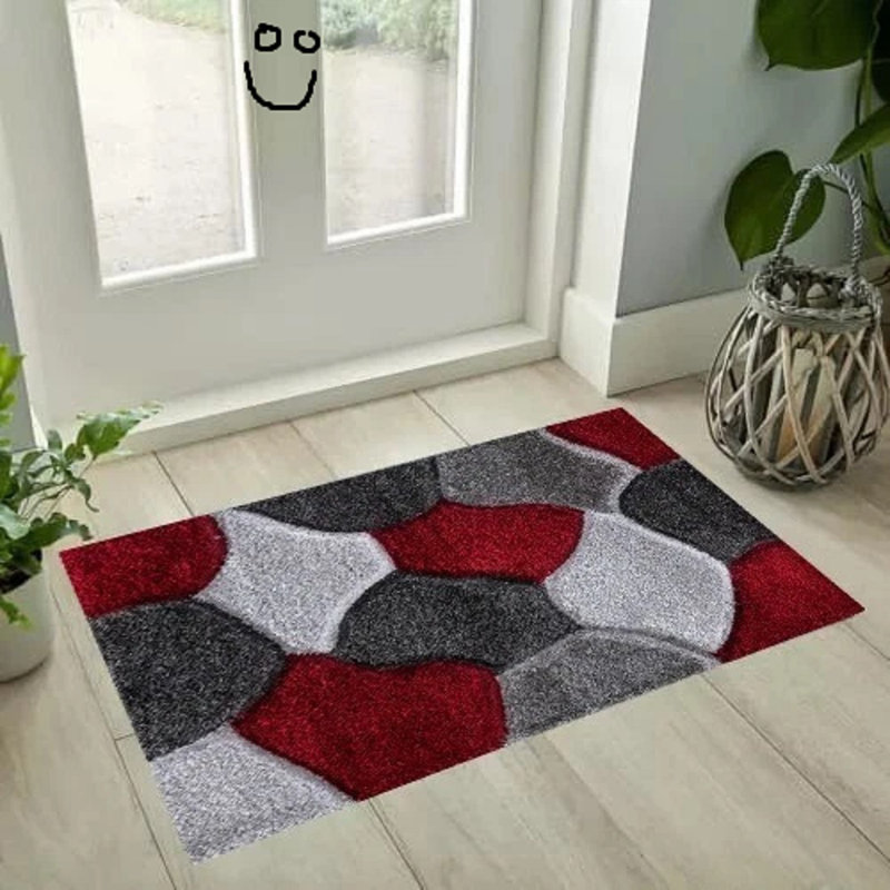 Shag Area Rug, Rectangle 60 x 110 cm