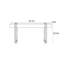 Console moderne de style simple et luxueuse
