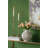 D5x19" Slender Aluminum Taper Candle Holder With Bead Accents, Bronze-312987526