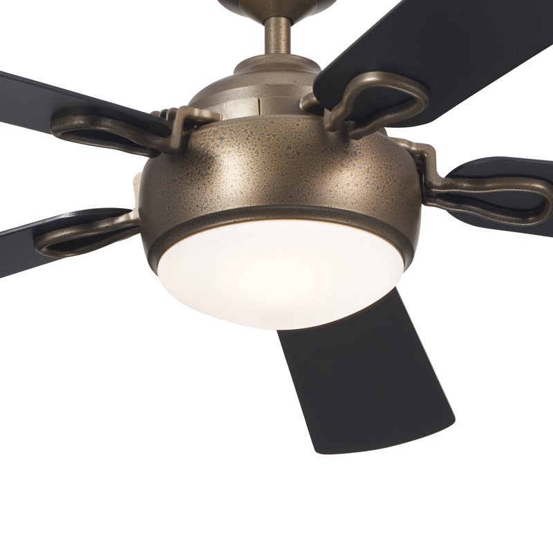 60'' Ceiling Fan with LED Lights, Brushed Nickel