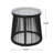 Woven Moonstone Side Table-779879350