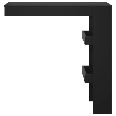 Wall Bar Table Kitchen Bar Dining Table Computer Desk Engineered Wood