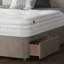Kiara Stripped Floor Standing Headboard with Divan Base Plush Velvet and Metal Feet-776898183-776898185-675709369