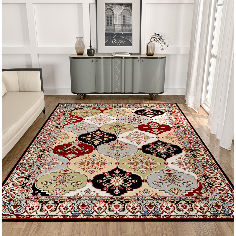 Tapis modernes pour le salon Bev-31, Rectangle de 5 pi x 8 pi