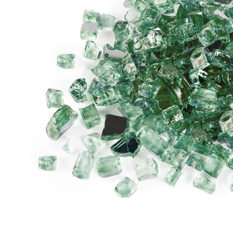 Verre de foyer réfléchissant Lasseter, Vert jade