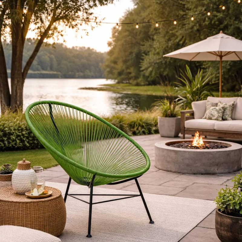 Chaise Acapulco, Vert