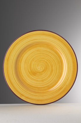 St Tropez Acrylic Dinner Plate, Yellow