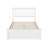 Aritra Solid Wood Low Profile Platform Bed with Matching Footboard-609410311-609410309