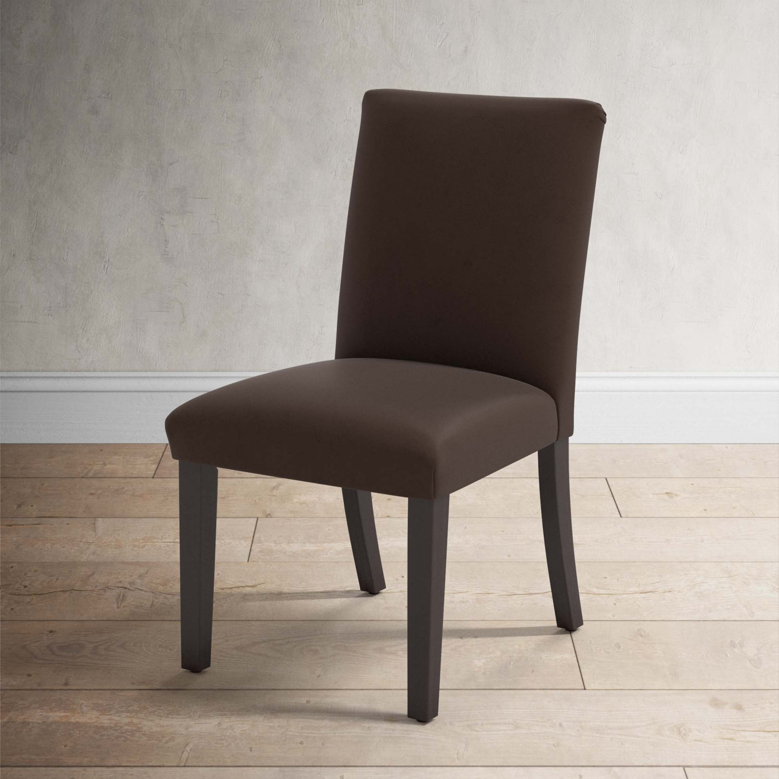 Benson Dining Chair, Classic Chocolate Velvet