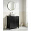 Armoire de rangement sous l'évier avec tiroir et portes, organisateur de meuble-lavabo imperméable avec découpe en forme de U pour la salle de bain, la salle de lavage et la cuisine