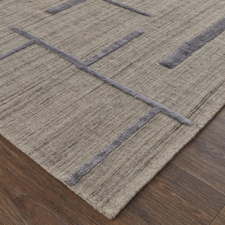 Thom Filicia Geometric Area Rug in Ivory