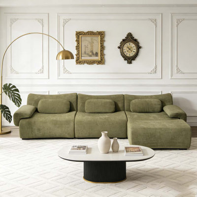3+1 Seater Chenille Sofa