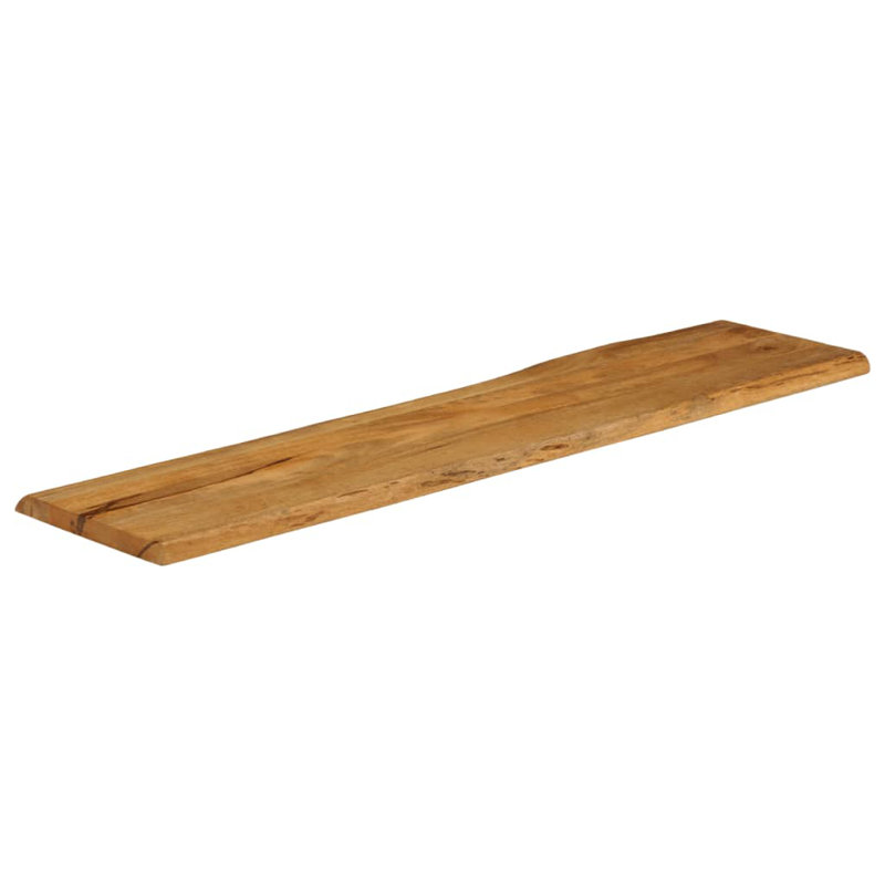 Vidaxl Table Top Solid Wood Mango, 2.5cm H x 160cm W x 40cm D