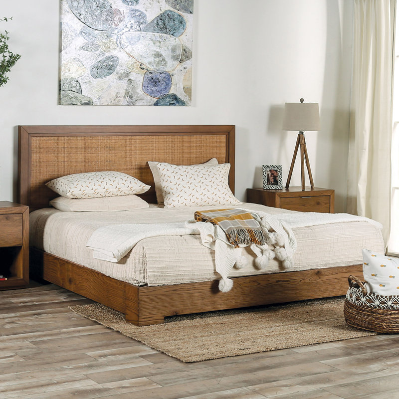 Sarabia Cane Bed, King