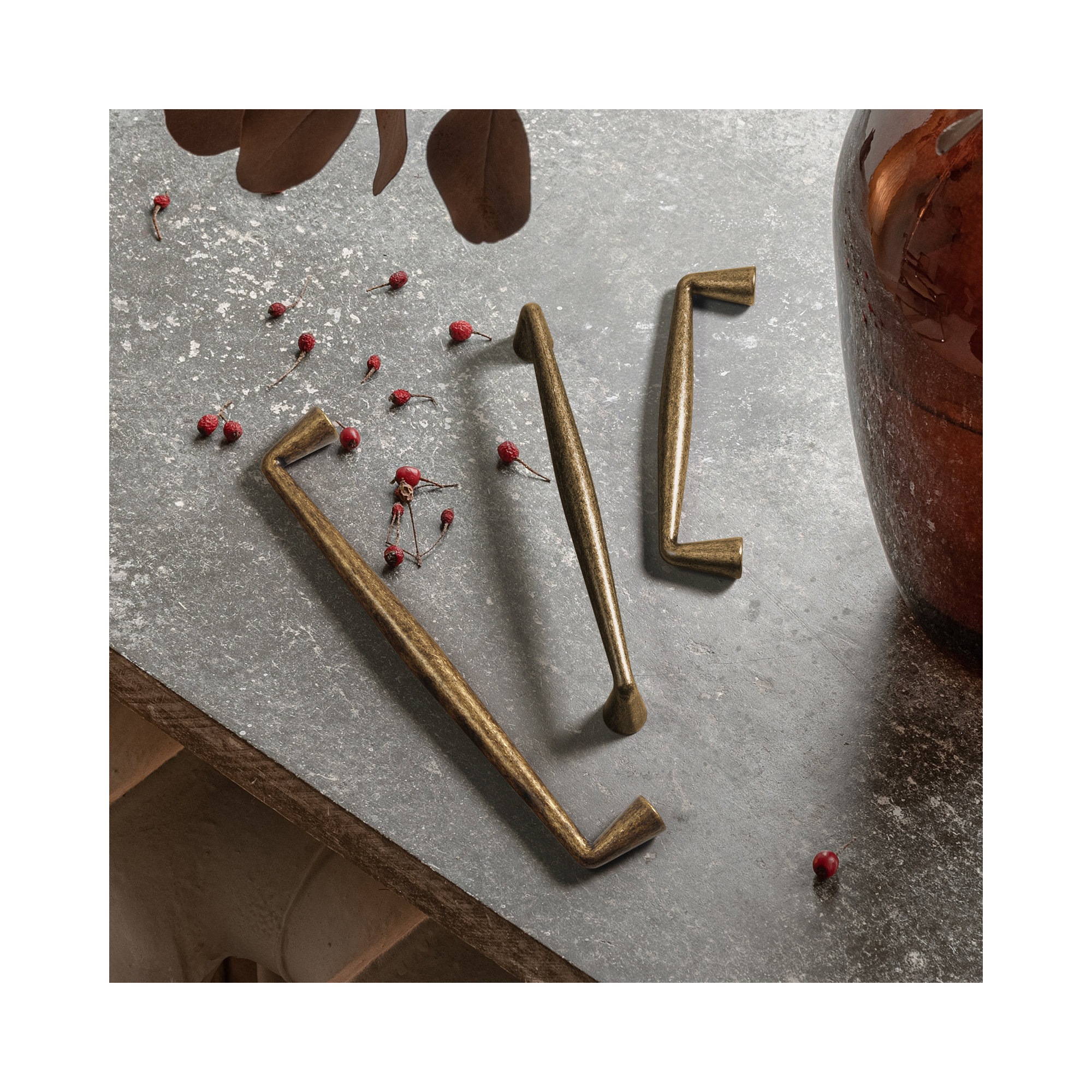 Center Bar Pull Multipack , 6 5/16", Champagne Bronze