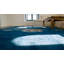 Antique Peking Chinese Medallion Navy 1930s Rug