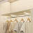 Ronnette 20"-60" Closet System with Three Wooden Drawers-2090227779