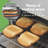 Hamilton Beach® Sure-Crisp Toaster Oven Air Fryer Combo, Fits 9 Pizza, 4 Slice Capacity, Powerful Circulation, Auto Shutoff, Stainless Steel Exterior
