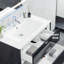Ensemble de meuble-lavabo mural simple 32 po Amiyr-1108852420