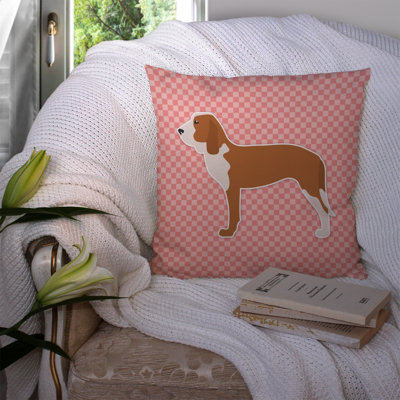 Spanish Hound Indoor/Outdoor Throw Pillow