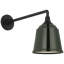 Thomas O'Brien, "Academy 17.5" Mack Barn Light in Matte Black with 16" Rockhouse Shade-1119150490-1119150470
