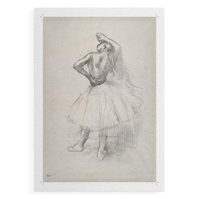 Vintage Sketch LXVIII -Canvas Print Only - NOT FRAMED