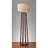 Stela 60'' Walnut Birch Traditional Floor Lamp