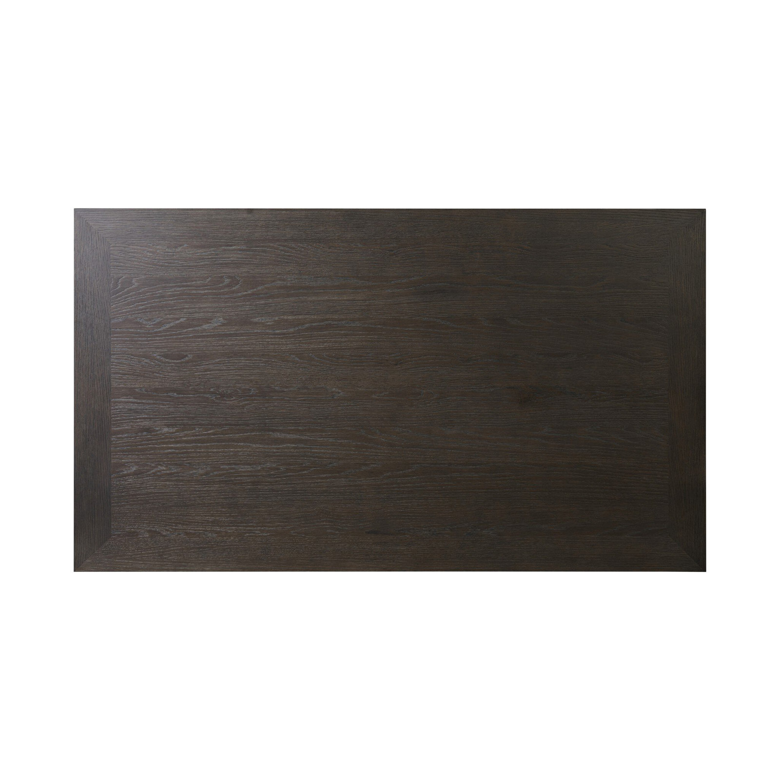 Aydeen Solid Wood Single Coffee Table, Dark Anthracite