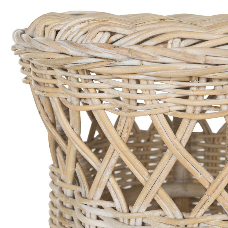Table de bout tambour Wickersham, Naturel
