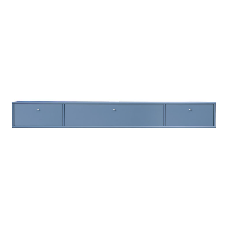 Mistral Unfinished TV Stand for TVs up to 65", Blue