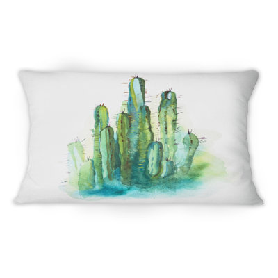 Coussin Green High Spiky Cactus