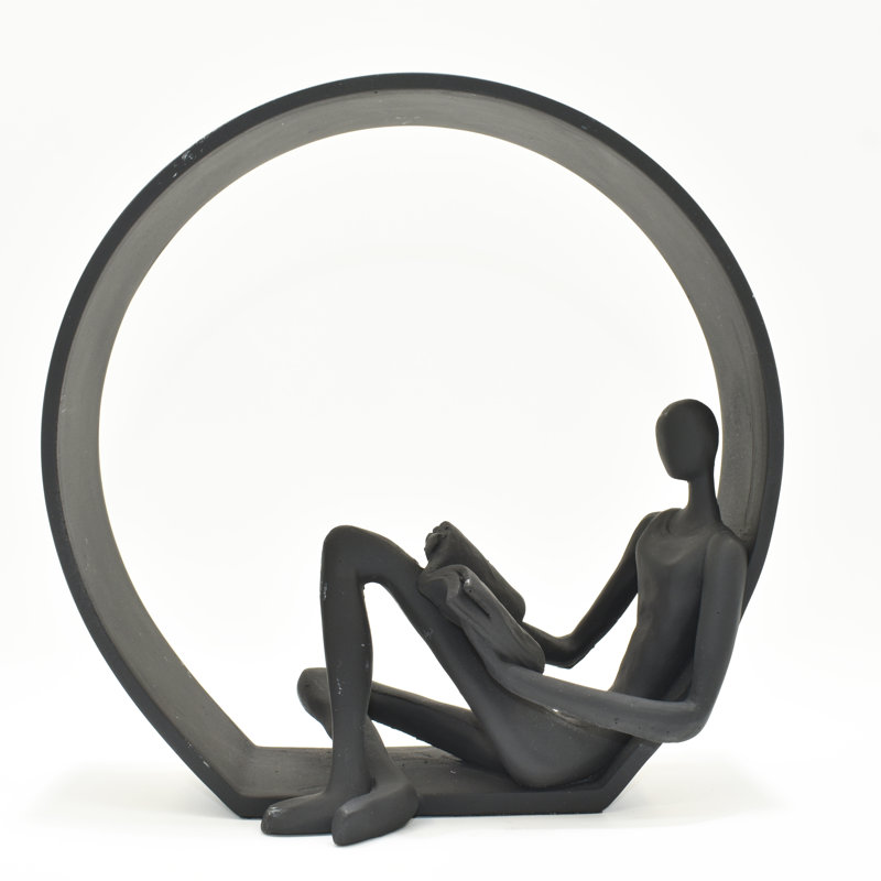 Sculpture Adam & Friends 1 pièce, Noir