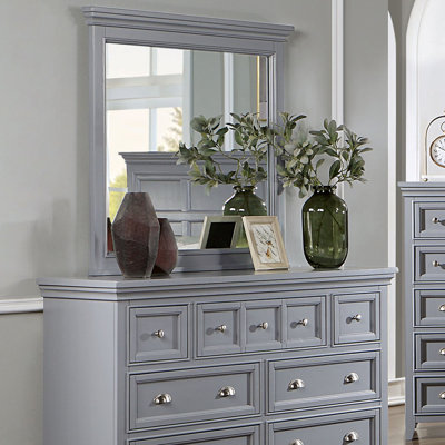 Miroir transitionnel l 40,4 po, gris