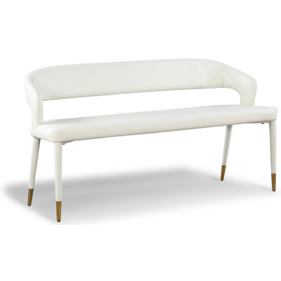 Destiny Faux Leather Bench