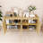 59.80 Inch Wood Sideboard With Hidden Handle-117531131