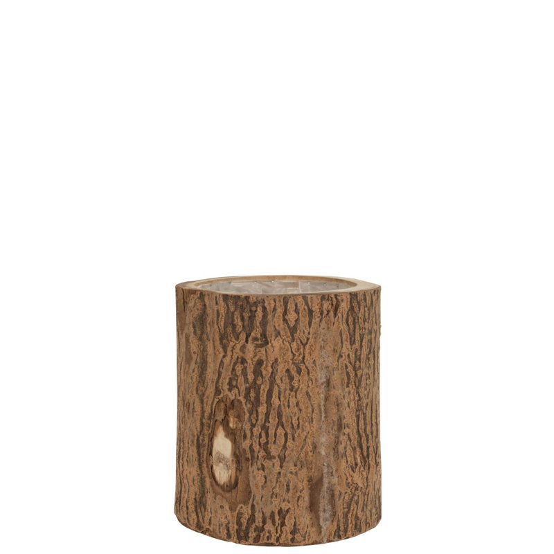 Filton Wood Pot Planter, 32cm H x 30cm W x 30cm D