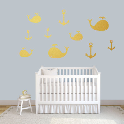 Nautical & Beach Non-Wall Damaging
