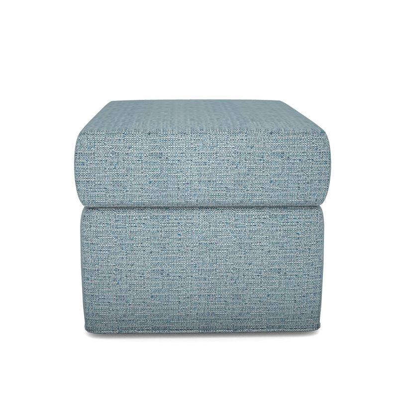 Newlin Ottoman, No, Tuck Cobalt