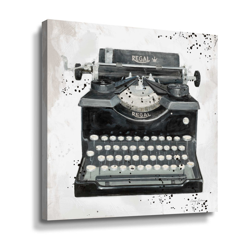 «Graffiti Typewriter Gallery», toile tendue