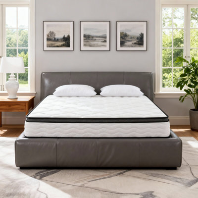 Full 12" Medium Mattress – Low Motion Transfer & Pocket Coil, Hypoallergenic, Certipur-US Certified Foam, Hybrid Mattress In A Box
