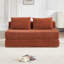 Canapé-lit pliable en velours côtelé avec 2 coussins Boneless-1501097776