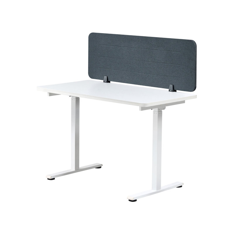 Desk Dividers, 40cm H x 120cm L, Grey
