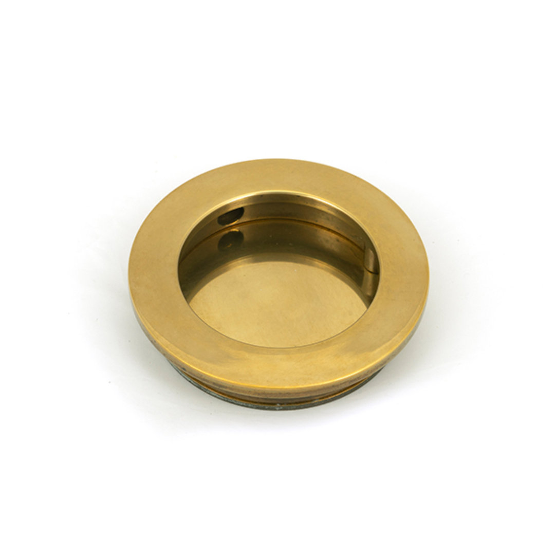Polished Nickel 60Mm Plain Round Pull