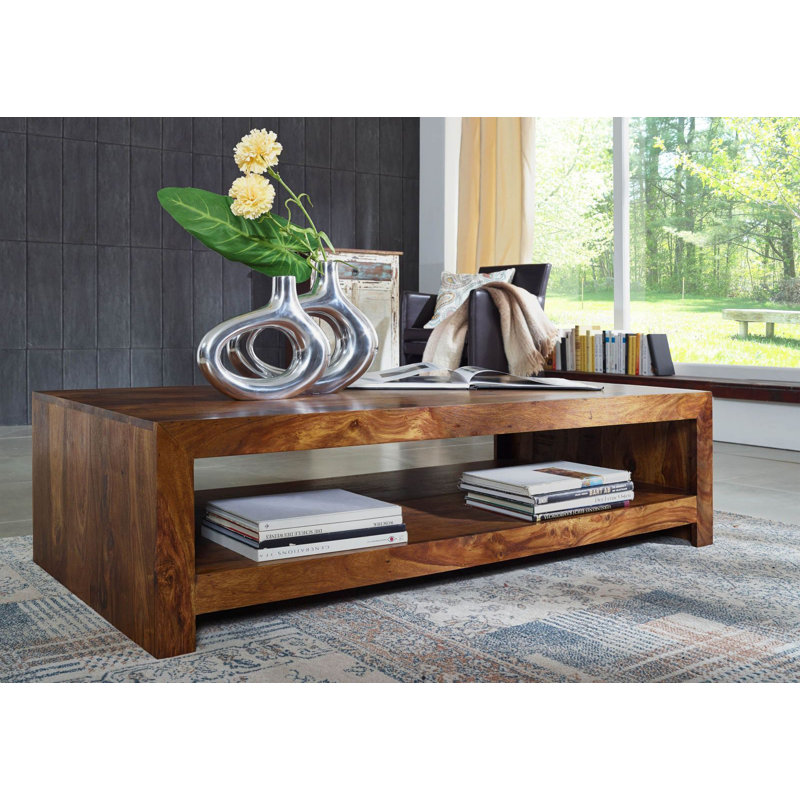 Duke Solid Wood Frame Coffee Table